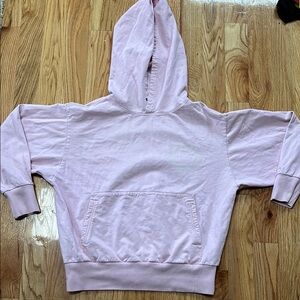 Boys Lie oversized pink hoodie